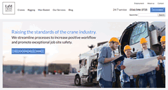 Desktop Screenshot of landmcrane.com